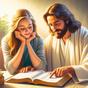 Jesus lehrt aus dem Wort Gottes